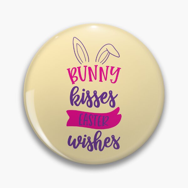 Item preview, Bunny Kisses and Easter Wishes, Funny Easter Bunny, Spring Celebration Gifts for Family and Friends designed and sold by Eddyed.