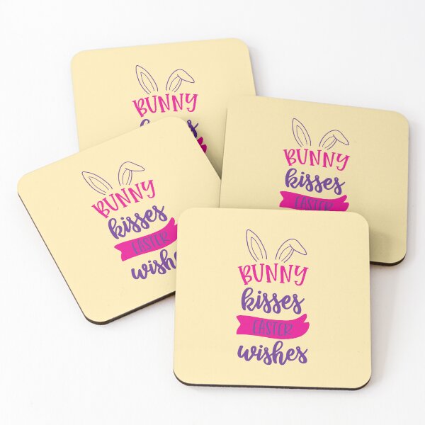 Item preview, Bunny Kisses and Easter Wishes, Funny Easter Bunny, Spring Celebration Gifts for Family and Friends designed and sold by Eddyed.