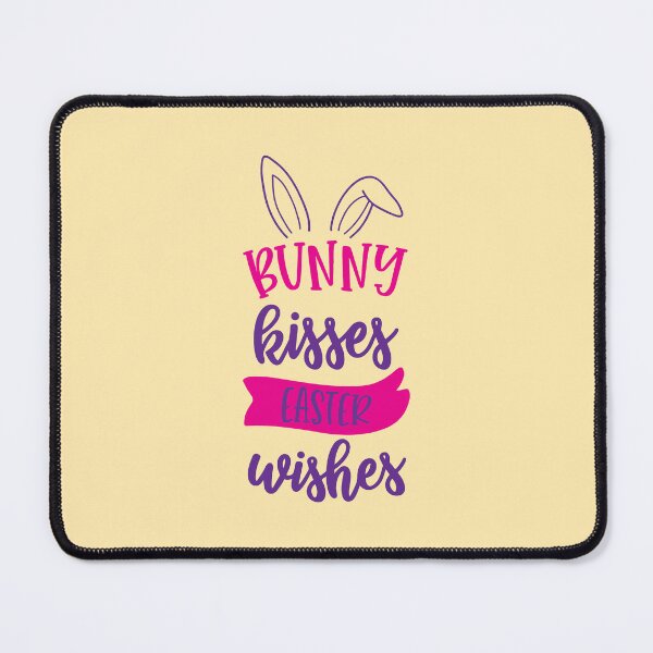 Item preview, Bunny Kisses and Easter Wishes, Funny Easter Bunny, Spring Celebration Gifts for Family and Friends designed and sold by Eddyed.