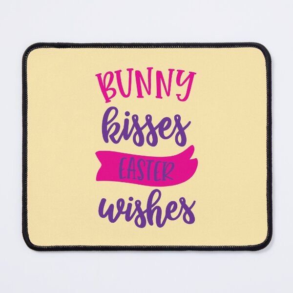 Item preview, Bunny Kisses and Easter Wishes, Funny Easter Bunny, Spring Celebration Gifts for Family and Friends designed and sold by Eddyed.