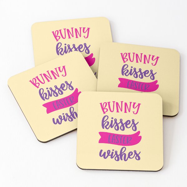 Item preview, Bunny Kisses and Easter Wishes, Funny Easter Bunny, Spring Celebration Gifts for Family and Friends designed and sold by Eddyed.