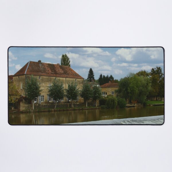 Item preview, Old houses near river designed and sold by hardscuffle.