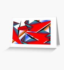 Linear Tracking Greeting Card