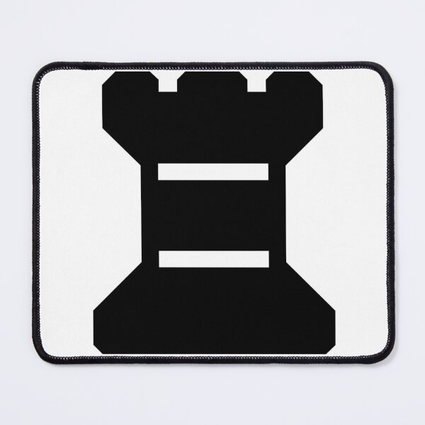 Item preview, Chess Piece Black Rook Chess Club Rook Black Chess Castle designed and sold by Minnesnowta.
