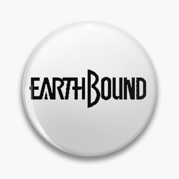 Item preview, EarthBound - Black Logo designed and sold by TheCosmicGnome.