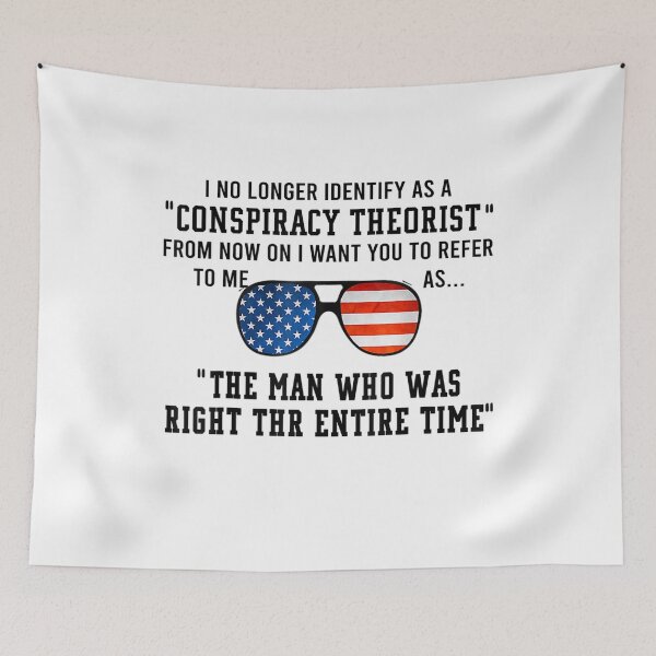 Item preview, i no longer identify as a conspiracy theorist designed and sold by designreb.
