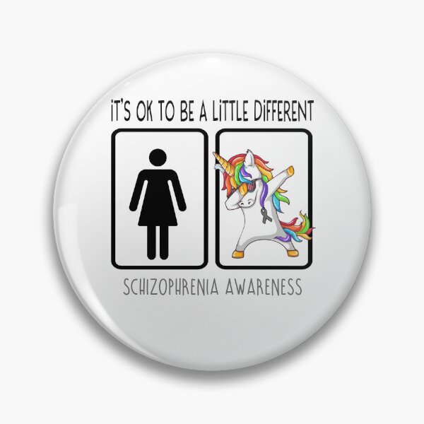 Item preview, Schizophrenia Awareness - It's Ok To Be A Little Different designed and sold by ArangoaStore.