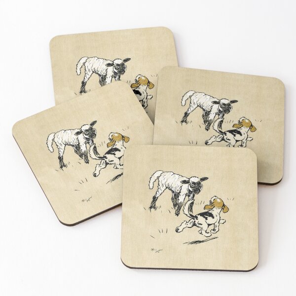 Item preview, Cecil Aldin: A Playful Lamb designed and sold by ebrawne.
