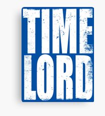 Time Lord Canvas Print