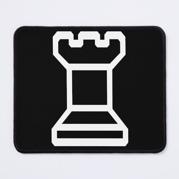 Item preview, Chess Piece Castle Chess Club Castle White Chess Rook designed and sold by Minnesnowta.