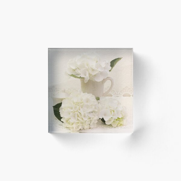 Cream And Sugar Acrylic Block