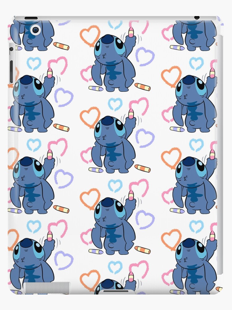 Stitch Wallpaper iPad Cases & Skins for Sale