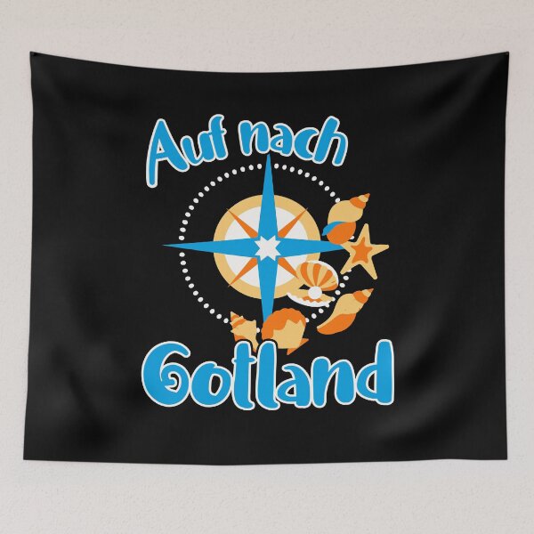 Item preview, Gotland Baltic Sea island vacation with shells on the beach designed and sold by Denis Rösler.