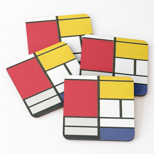 Item preview, piet mondrian - Composition with Red, Blue, Yellow, and Black designed and sold by Olivia-One.