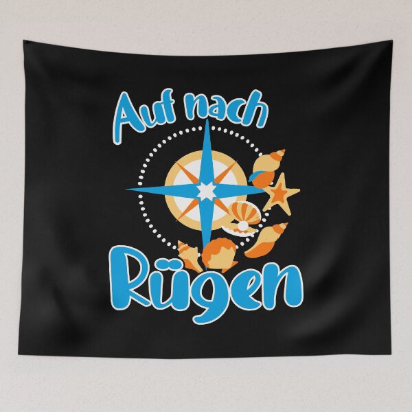 Item preview, Rügen Baltic Sea island vacation with shells on the beach designed and sold by Denis Rösler.