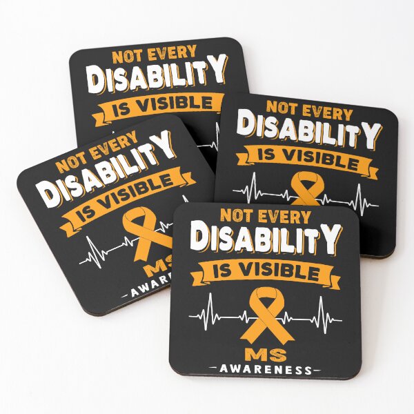 Item preview, MS Awareness - Not Every Disability Is Visible designed and sold by RidnerStore.