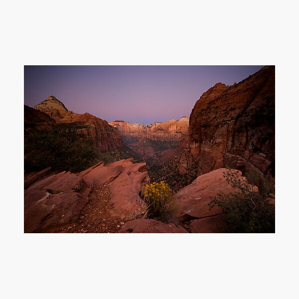 Item preview, Canyon Overlook Twilight designed and sold by collectiveone.