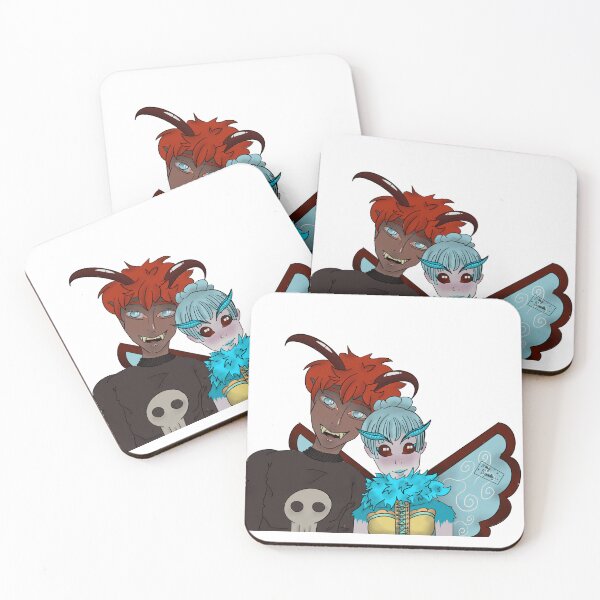 Item preview, Monster couple  designed and sold by OMGDoodles.