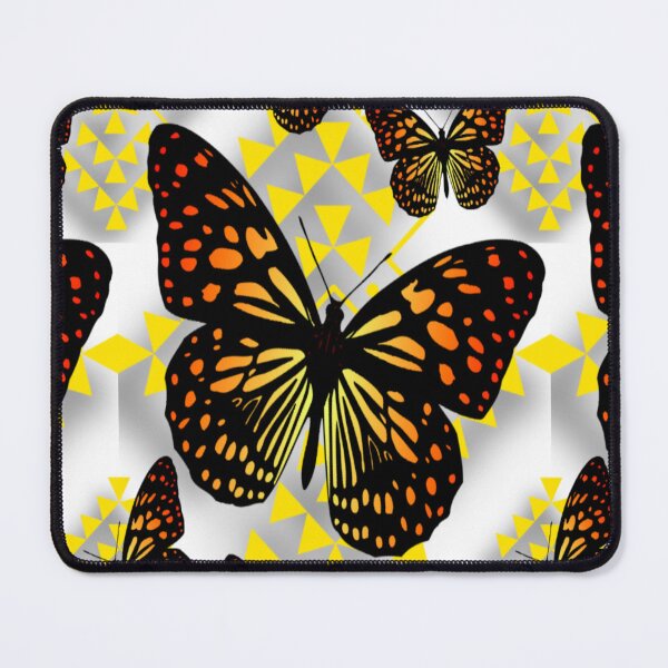 Item preview, White /Golden Yellow / Fire Color  Native Butterfly Design  designed and sold by JMWCD.