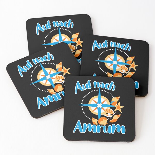 Item preview, Amrum holiday North Sea island with shells on the beach designed and sold by Denis Rösler.