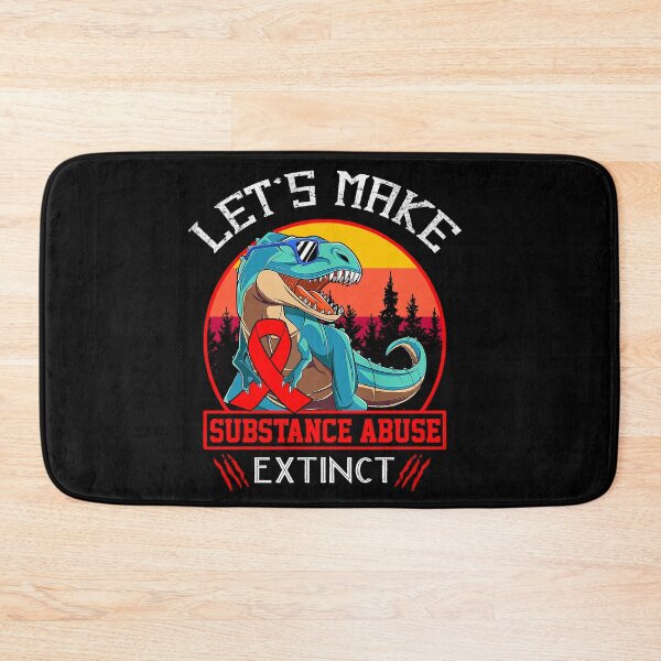 Item preview, Let's Make Substance Abuse Extinct Dinosaur Men Women Kid designed and sold by Mnrshirley.