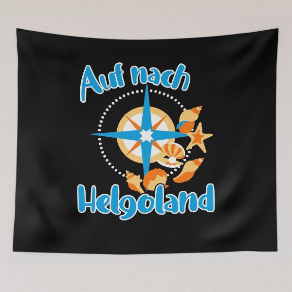 Item preview, Heligoland holiday North Sea island Shells on the beach designed and sold by Denis Rösler.