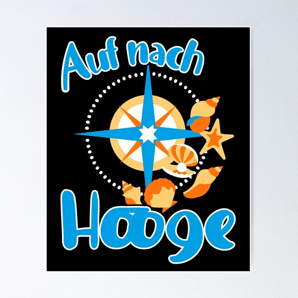 Item preview, Hooge holiday North Sea island with shells on the beach designed and sold by Denis Rösler.