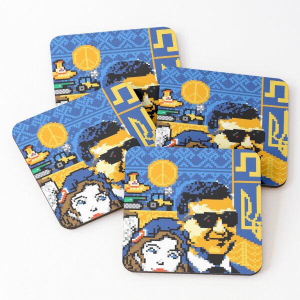 Item preview, r/place Ukraine Flag designed and sold by Skootaloo.