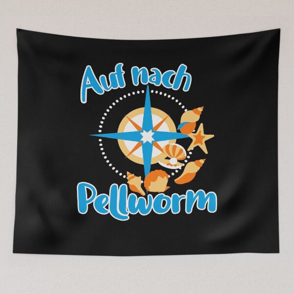 Item preview, Pellworm Holidays North Sea Island Shells on the beach designed and sold by Denis Rösler.