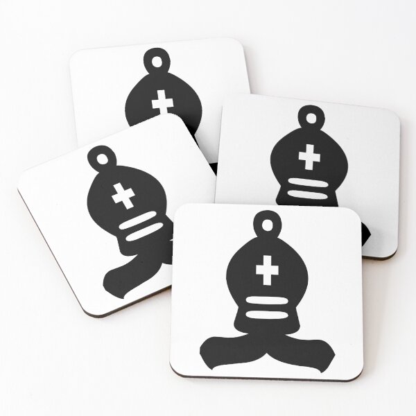 Item preview, Chess Pieces Black Bishop Chess Bishop Black Chess Piece designed and sold by Minnesnowta.