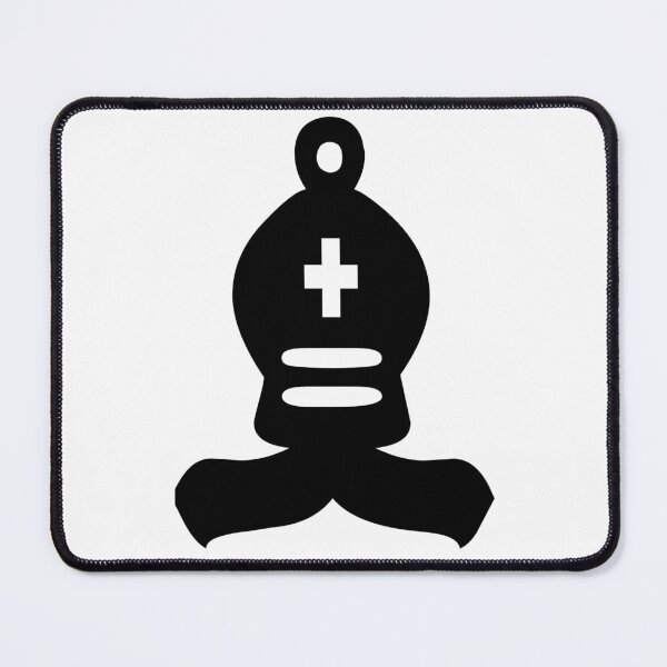 Item preview, Chess Pieces Black Bishop Chess Bishop Black Chess Piece designed and sold by Minnesnowta.