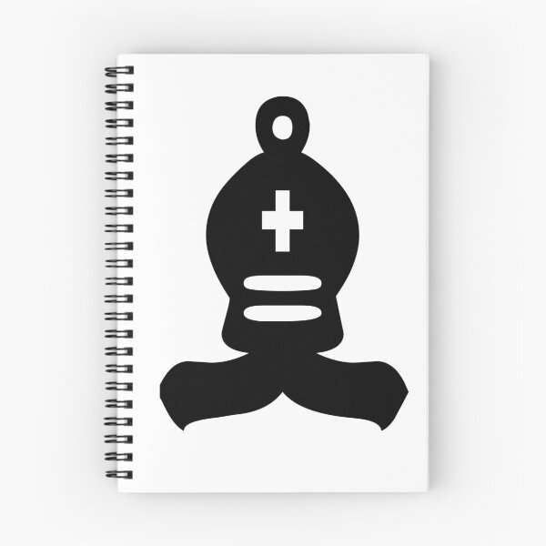 Item preview, Chess Pieces Black Bishop Chess Bishop Black Chess Piece designed and sold by Minnesnowta.