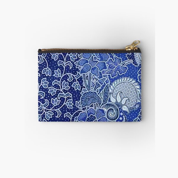 Item preview, Blue Flower Batik designed and sold by Margarita Luckey.