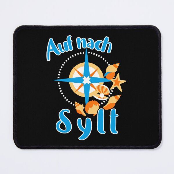 Item preview, Sylt holiday North Sea island with shells on the beach designed and sold by Denis Rösler.