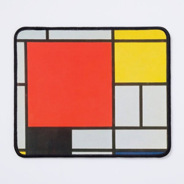 Artikelvorschau, Piet Mondrian - Komposition mit Rot, Blau, Gelb und Schwarz, Nr. 2, entworfen und verkauft von Olivia-One.
