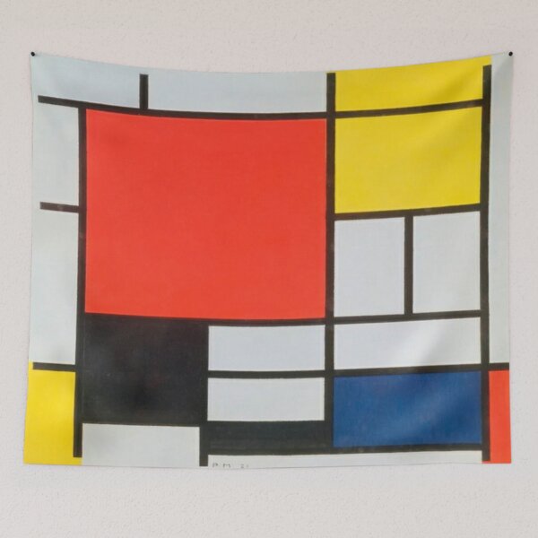 Item preview, piet mondrian - Composition with Red, Blue, Yellow, and Black,No.2, designed and sold by Olivia-One.