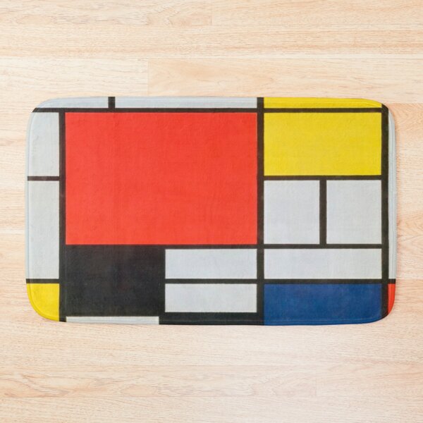 Item preview, piet mondrian - Composition with Red, Blue, Yellow, and Black,No.2, designed and sold by Olivia-One.