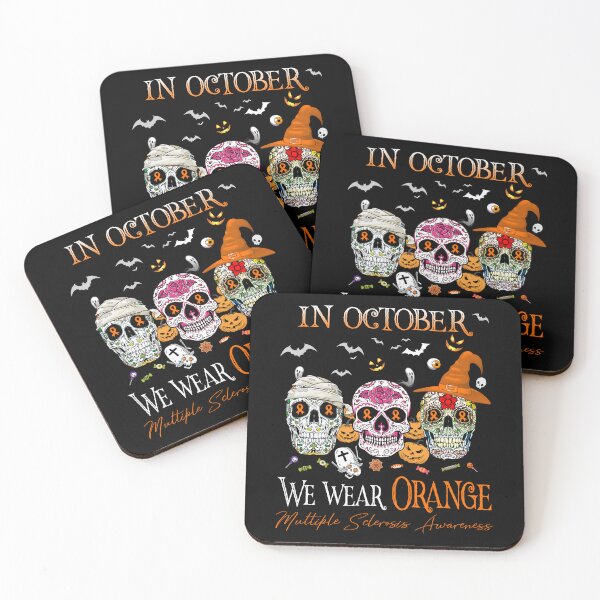 Item preview, In October We Wear Orange Multiple Sclerosis Awareness designed and sold by Sabfit.