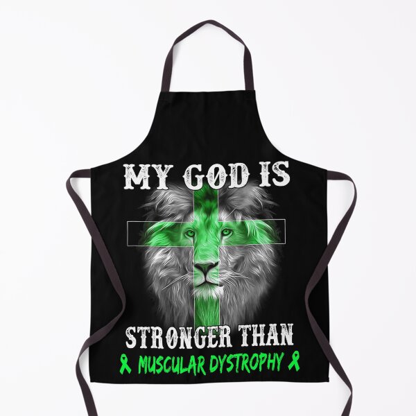 Item preview, Lion My God Is Stronger Than MUSCULAR DYSTROPHY Support MUSCULAR DYSTROPHY Warrior designed and sold by Hatjar.