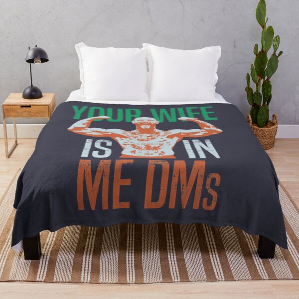 Item preview, Your Wife Is In Me DMs Irish Flag Champion Fighter From Ireland Funny St Patricks Day Meme designed and sold by HimTungRS.
