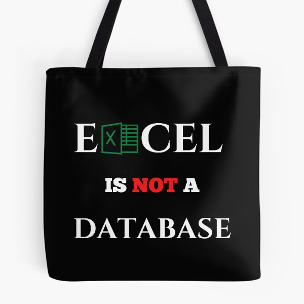 Item preview,  Excel is Not a Database designed and sold by MDARTSY.
