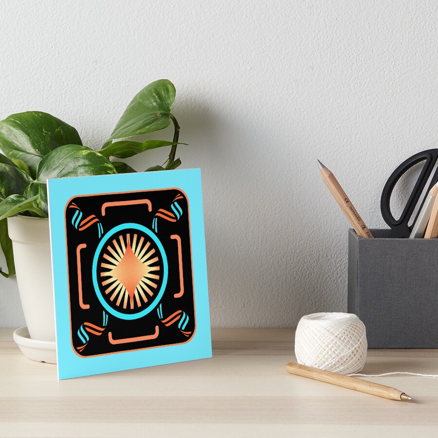 Item preview, Art Board Print designed and sold by CoyoteGifts.