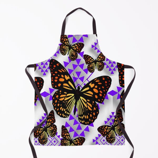 Item preview, White / Purple / Fire Color Native Butterfly Design designed and sold by JMWCD.
