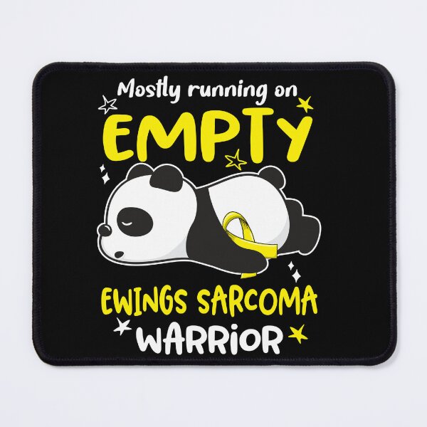 Item preview, Ewings Sarcoma Awareness - Mostly Running On Empty Ewings Sarcoma Warrior designed and sold by Hilten.
