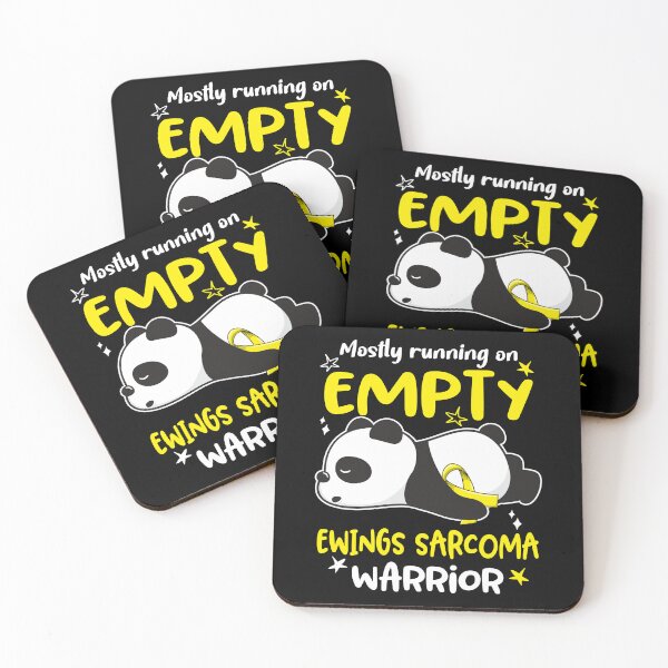 Item preview, Ewings Sarcoma Awareness - Mostly Running On Empty Ewings Sarcoma Warrior designed and sold by Hilten.