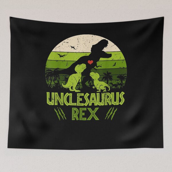 Item preview, Unclesaurus Rex 2 Kids Sunset, For Fathers Day Gift Basic Novelty, Graphics Female Love, Trending Now designed and sold by GPFFODIO.