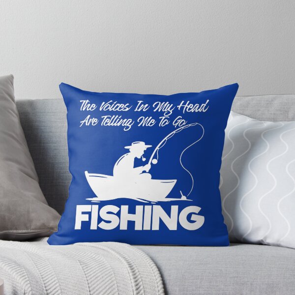 Item preview, The Voices In My Head Are Telling Me To Go Fishing designed and sold by TheCrazyBear.