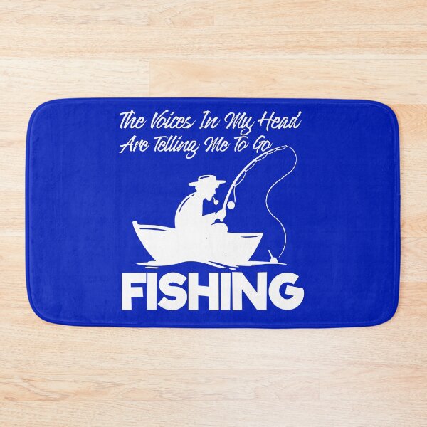 Item preview, The Voices In My Head Are Telling Me To Go Fishing designed and sold by TheCrazyBear.