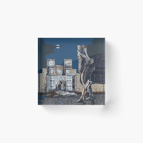 Item preview, Ishtar Gate and Lamassu designed and sold by doniainart.