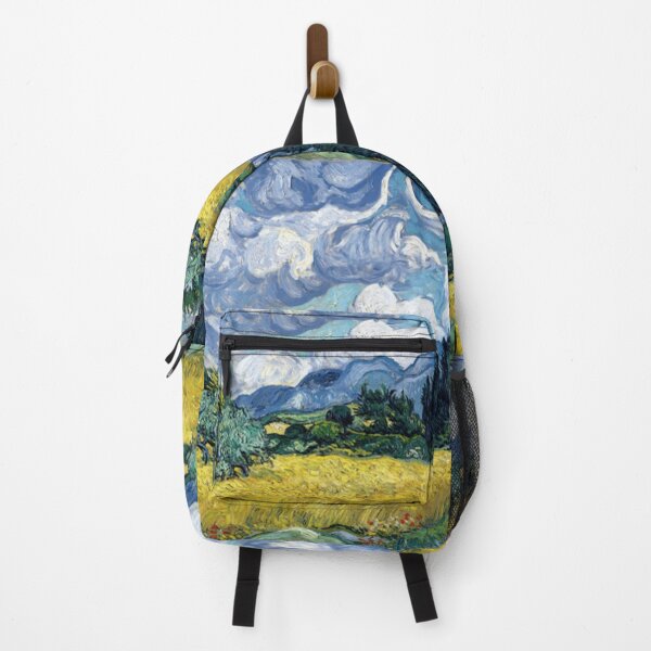 Item preview, Wheat field with cypresses designed and sold by butlrrichard.